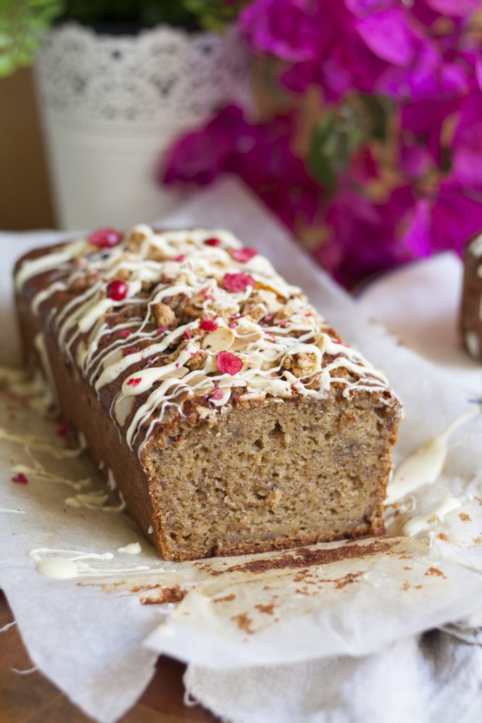 Bizcocho de plátano y frutos secos La Cuchara Azul Esta